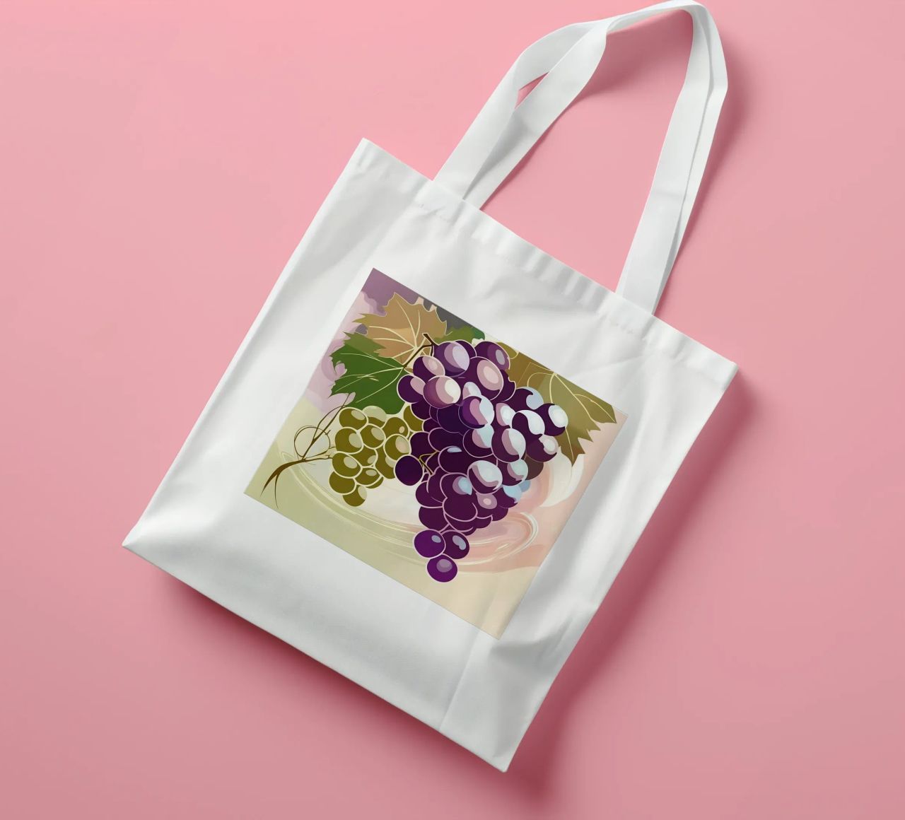 Uva_stile_A_2 borsa in juta da Pink- und LoveArt by LK