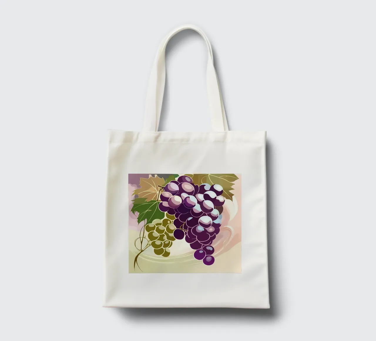 Uva_stile_A_2 borsa in juta da Pink- und LoveArt by LK