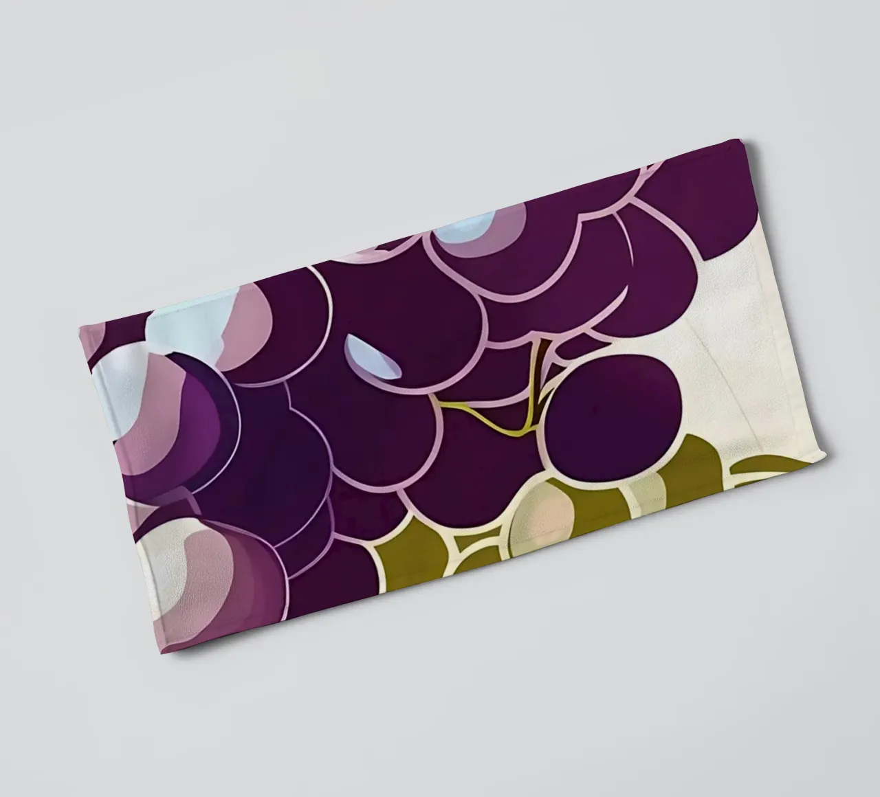 Uva_stile_A_2 asciugamano da bagno da Pink- und LoveArt by LK