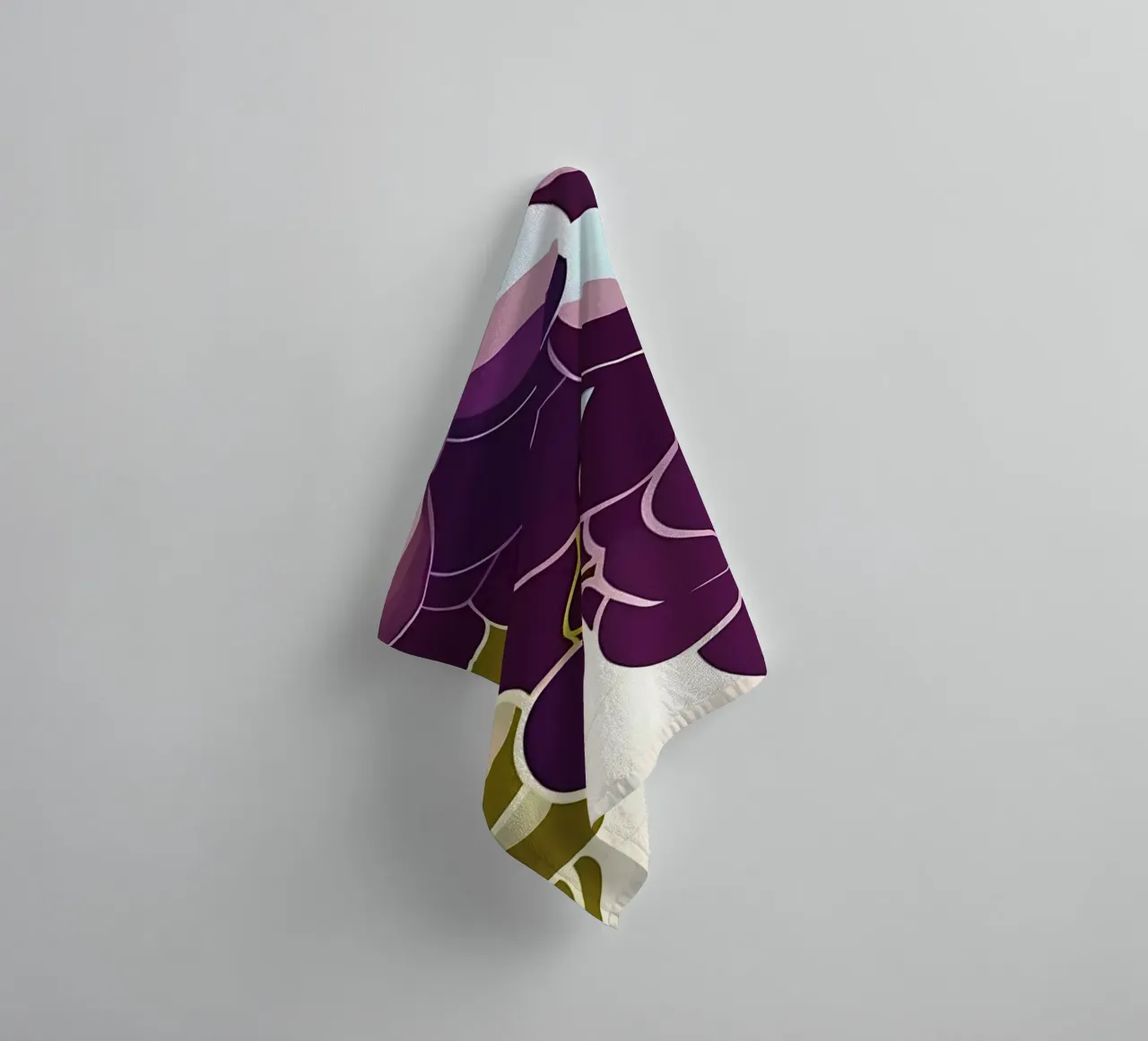 Uva_stile_A_2 asciugamano da bagno da Pink- und LoveArt by LK