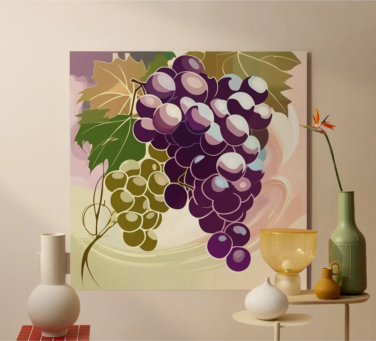 Uva_stile_A_2 plexiglass da Pink- und LoveArt by LK