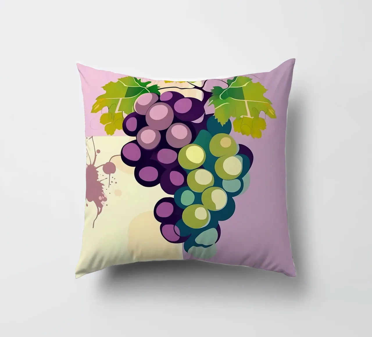 Uva_stile_A_3 cuscino da Pink- und LoveArt by LK