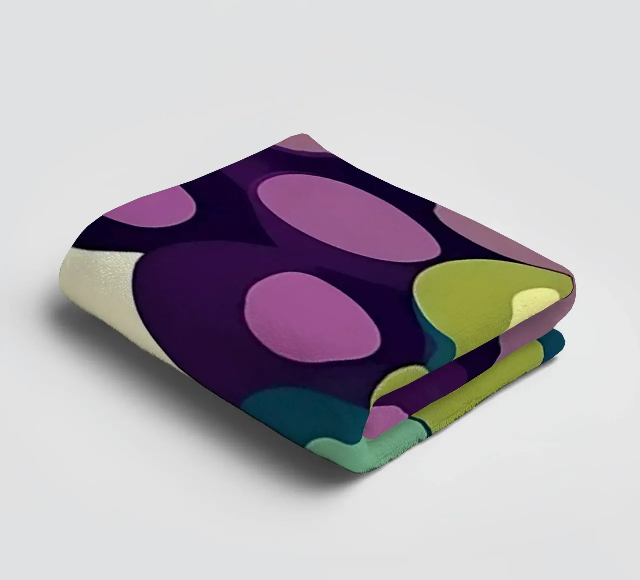 Druiven_stijl_A_3 badhanddoek van Pink- und LoveArt by LK