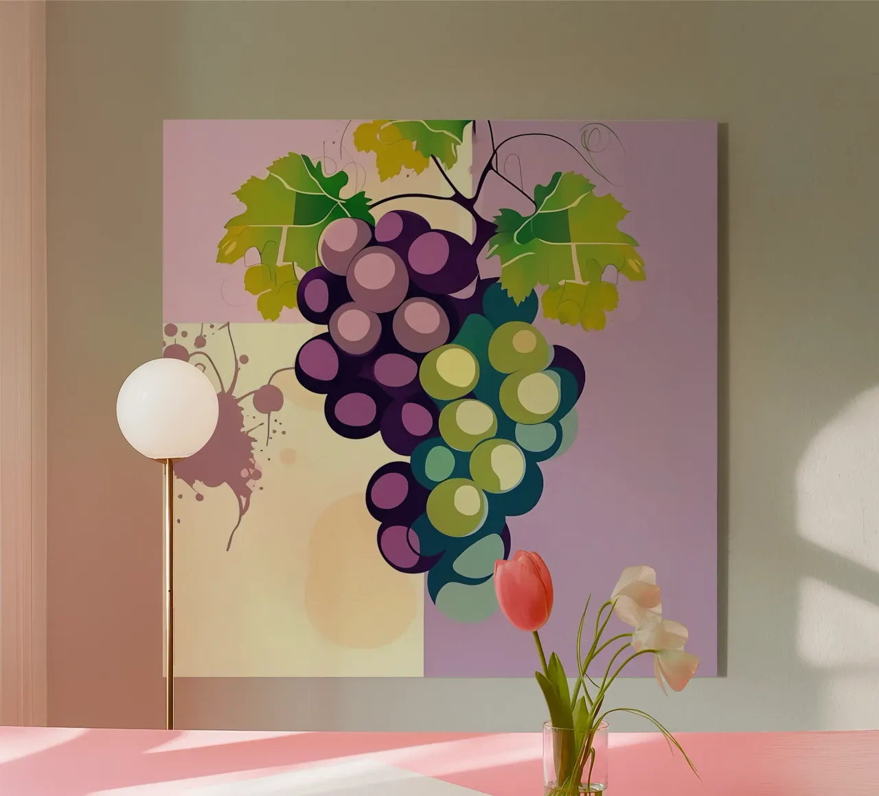 Uva_stile_A_3 plexiglass da Pink- und LoveArt by LK