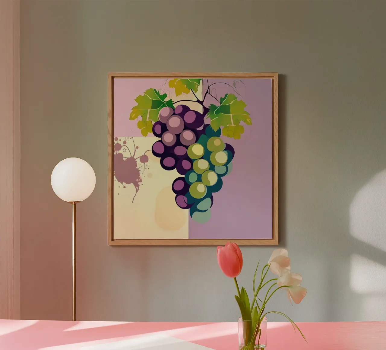 Uva_stile_A_3 alluminio dibond da Pink- und LoveArt by LK