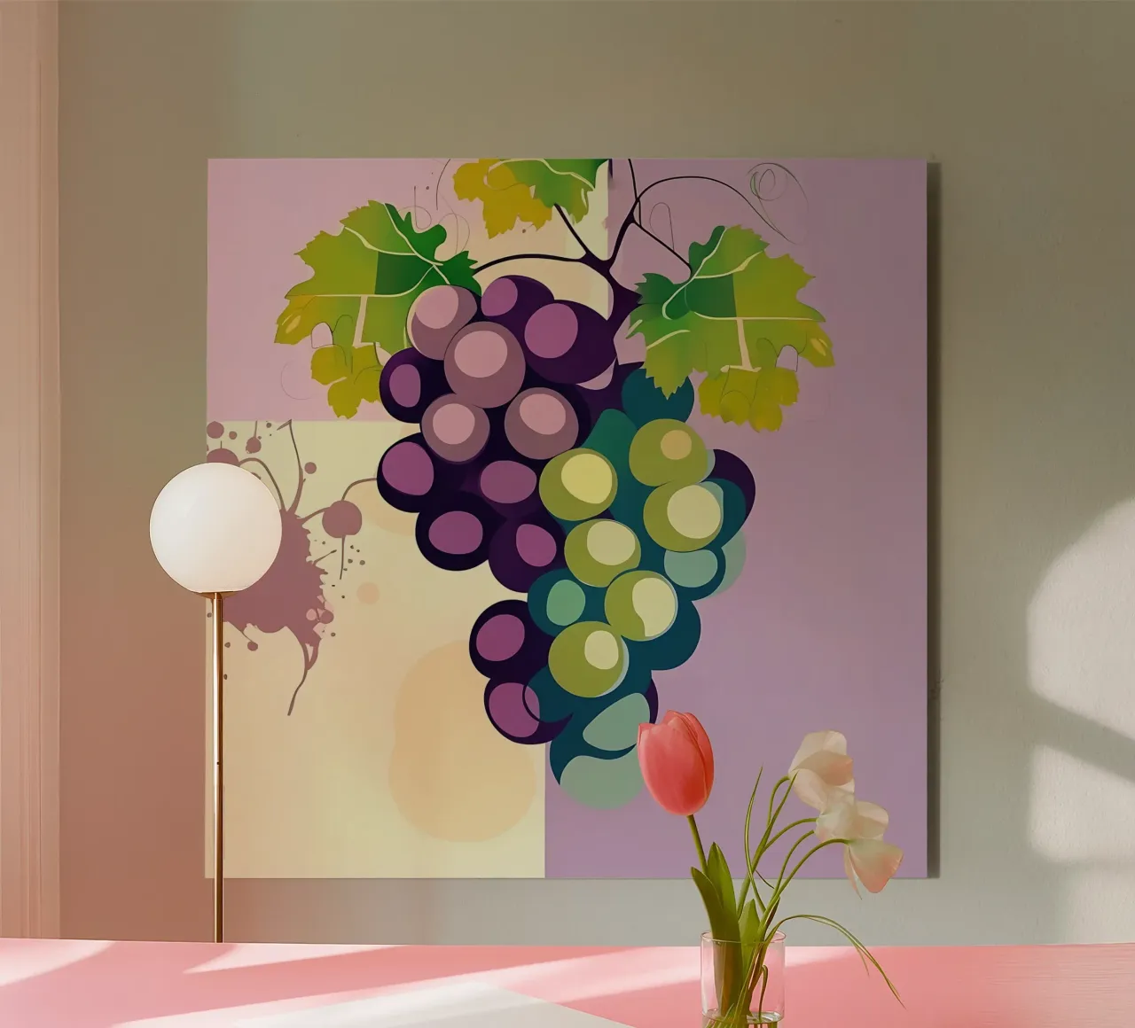 Uva_stile_A_3 alluminio dibond da Pink- und LoveArt by LK