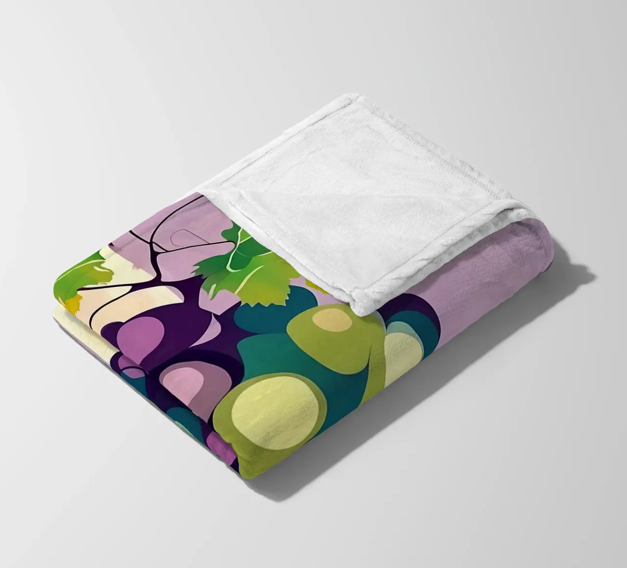 Uva_stile_A_3 coperta in pile da Pink- und LoveArt by LK