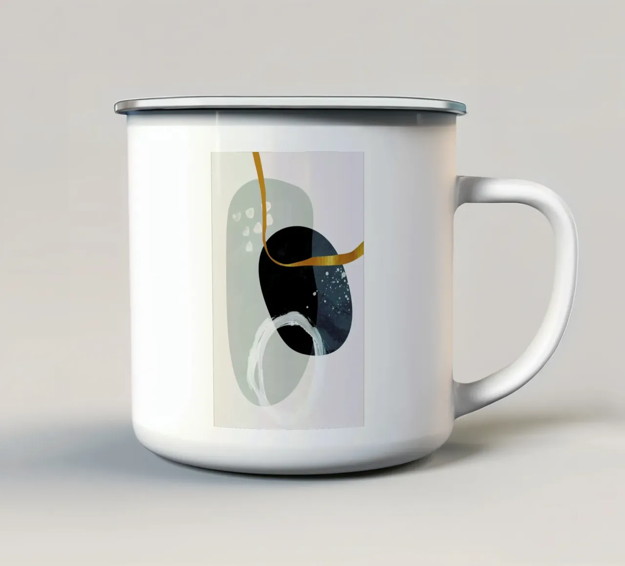Gold Crescendo tazza in smalto da Pure