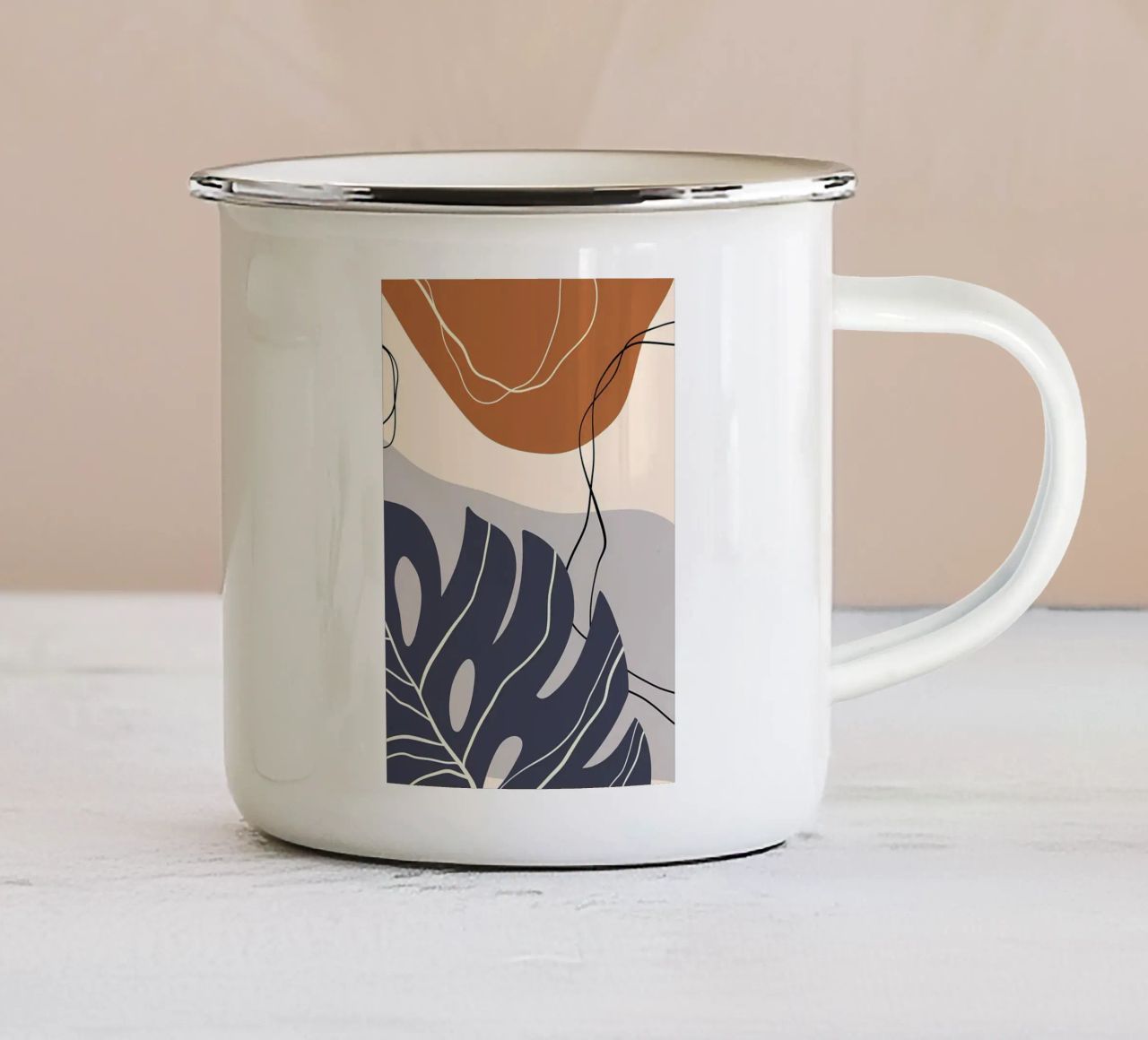 Tropicale tazza in smalto da Aiden Garcia