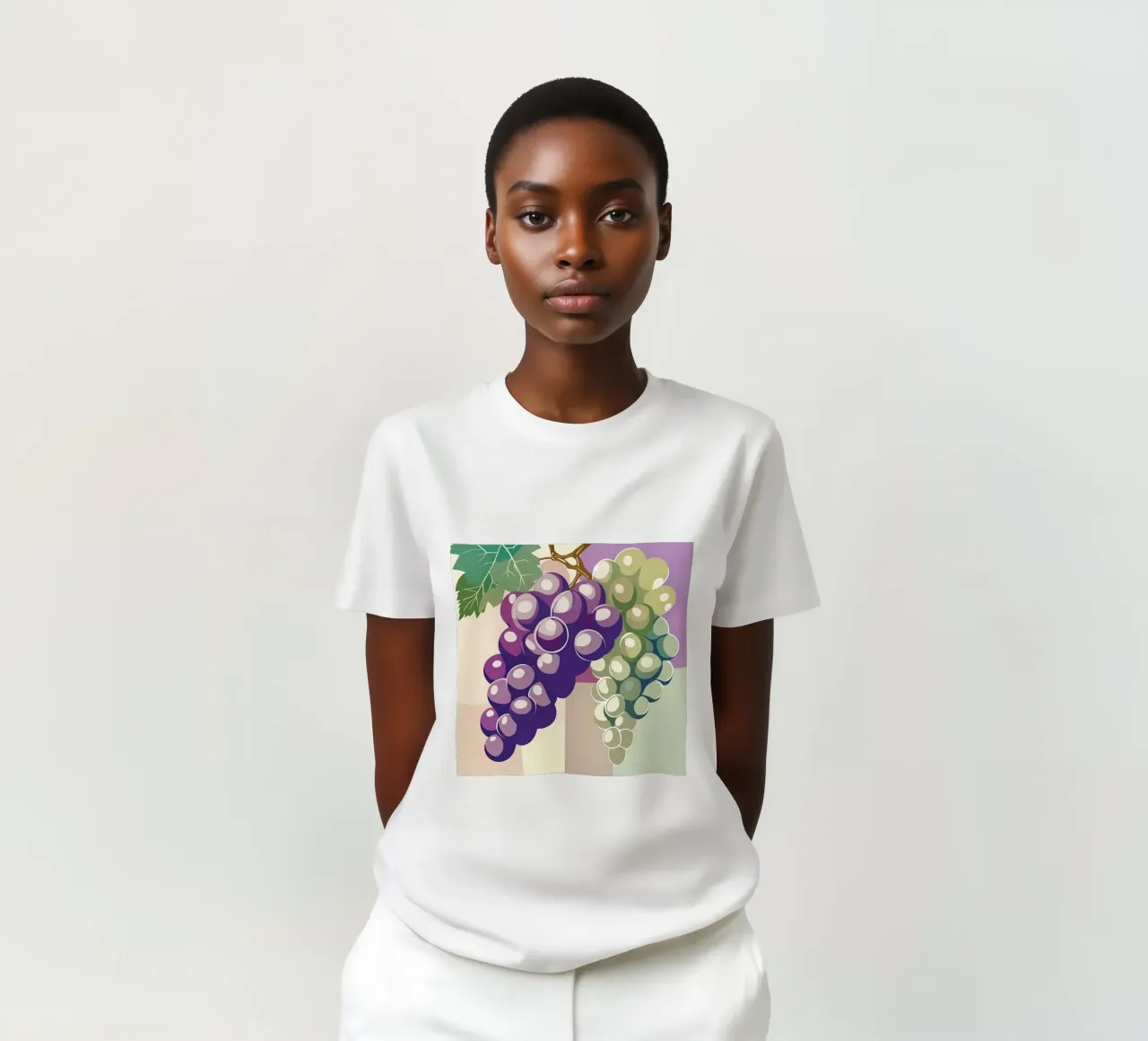 Uva_stile_A_4 t-shirt da Pink- und LoveArt by LK