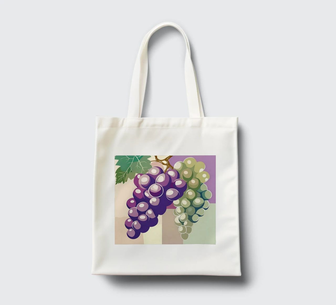 Uva_stile_A_4 borsa in juta da Pink- und LoveArt by LK