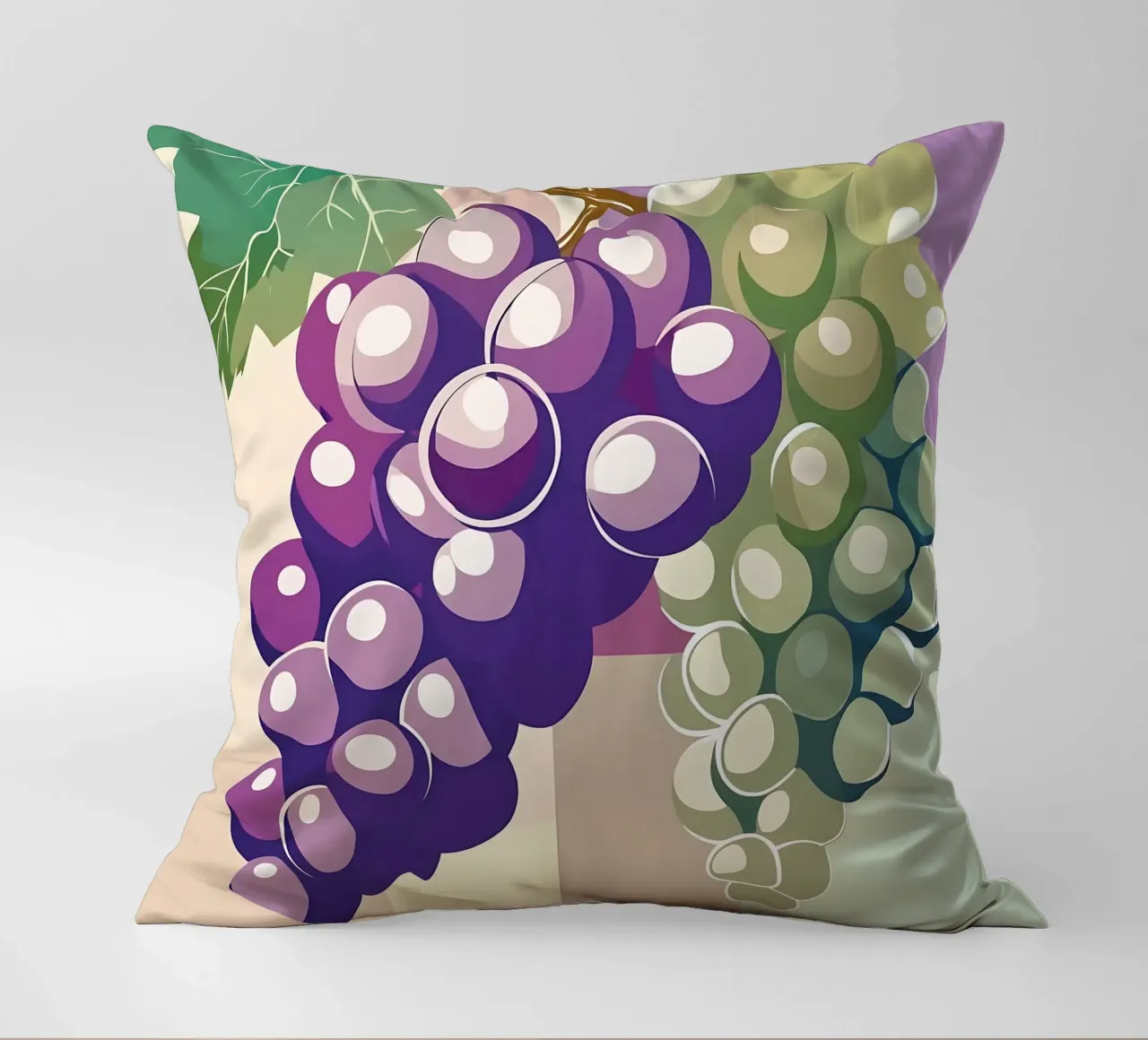 Uva_stile_A_4 cuscino da Pink- und LoveArt by LK