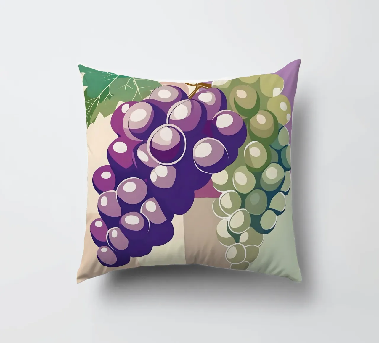 Uvas_estilo_A_4 cojín de Pink- und LoveArt by LK