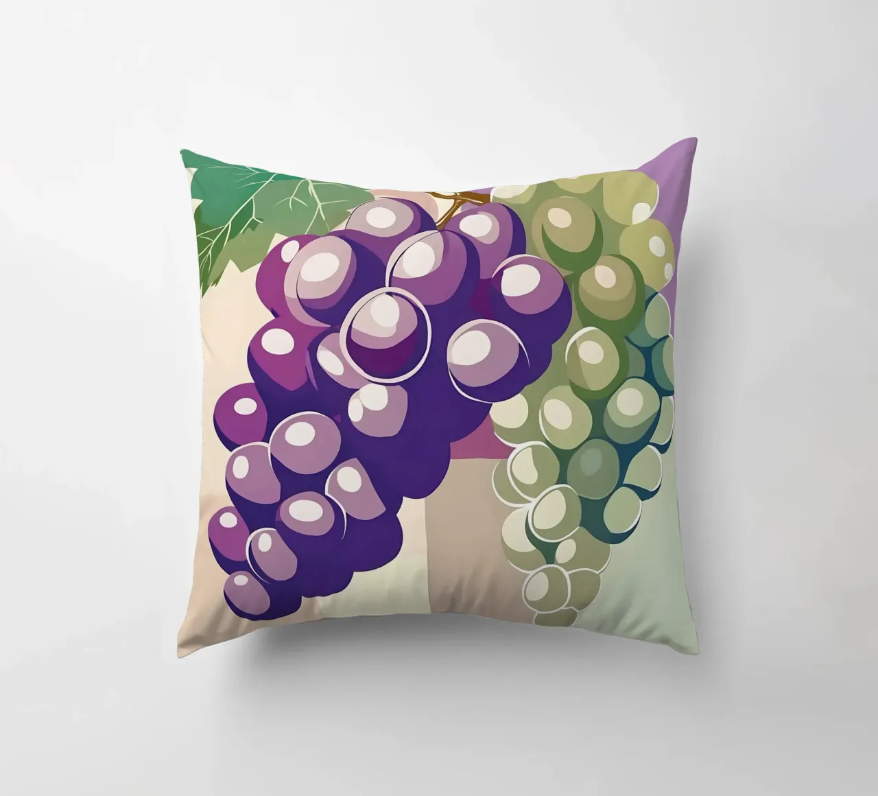 Uva_stile_A_4 cuscino da Pink- und LoveArt by LK