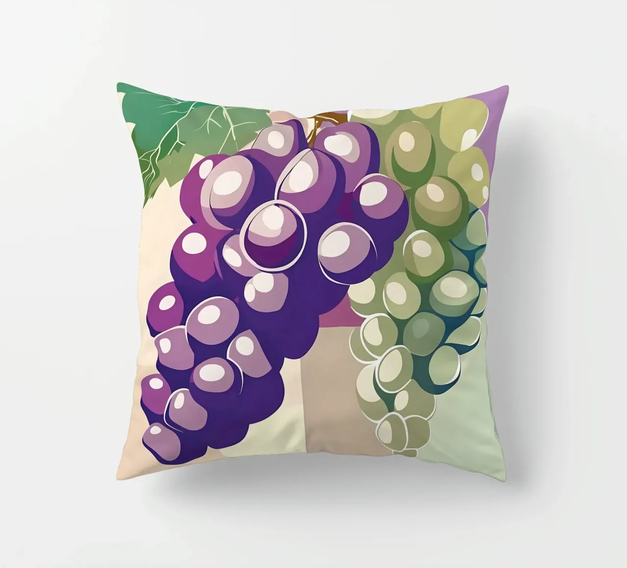 Uva_stile_A_4 cuscino da Pink- und LoveArt by LK