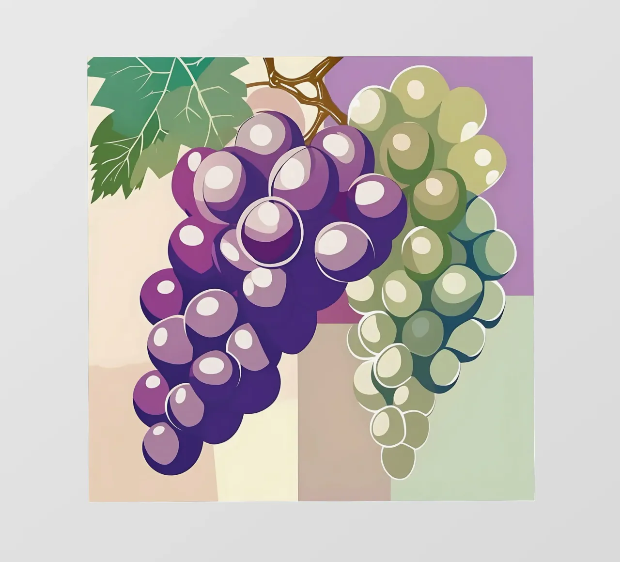 Uva_stile_A_4 telo in pvc da Pink- und LoveArt by LK