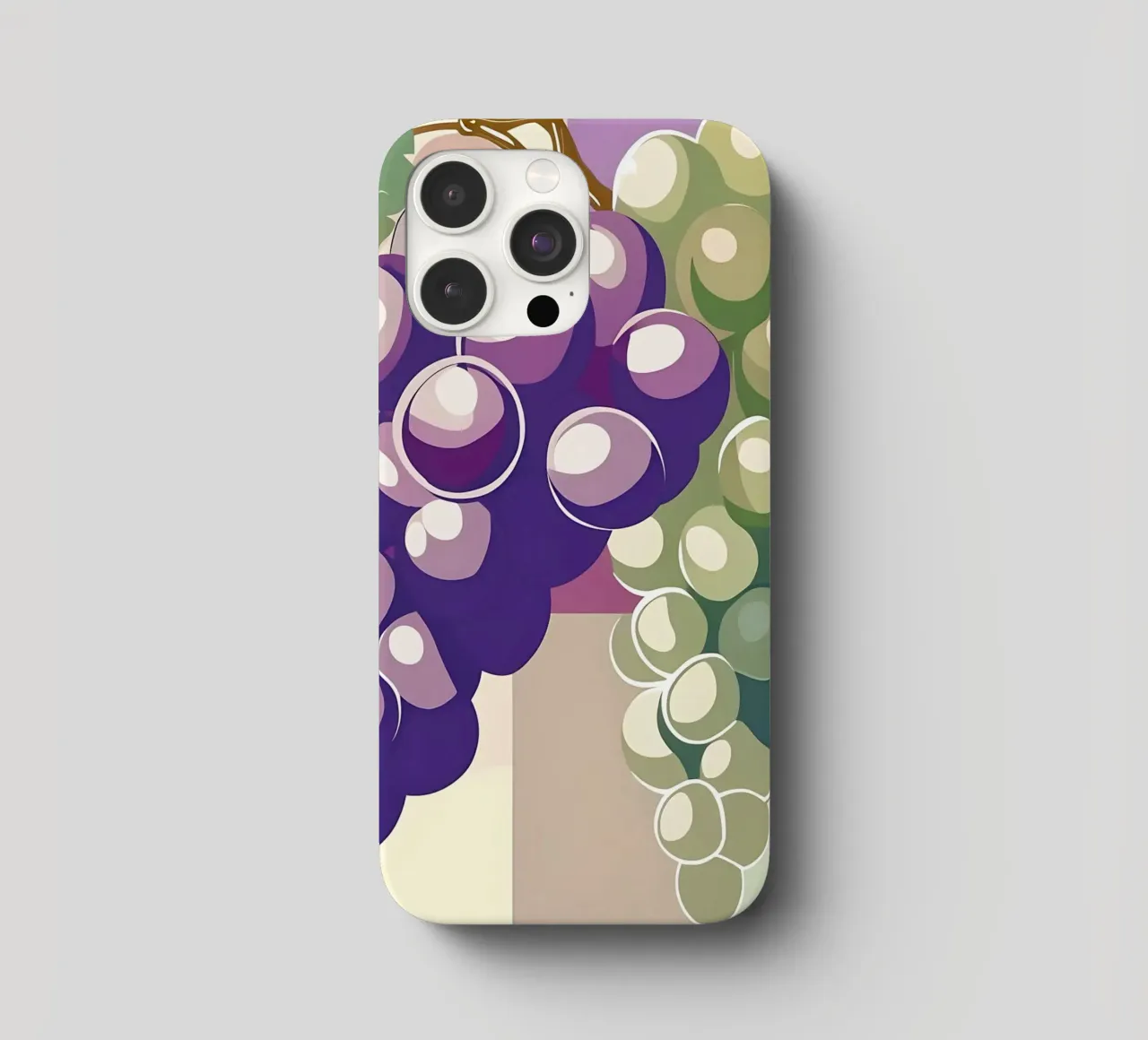 Uva_stile_A_4 cover iphone da Pink- und LoveArt by LK