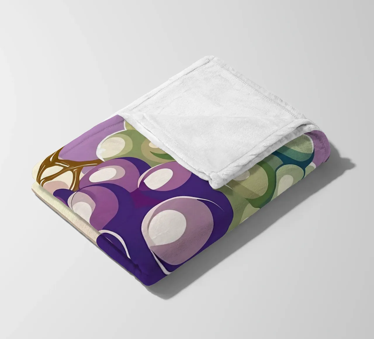 Uva_stile_A_4 coperta in pile da Pink- und LoveArt by LK