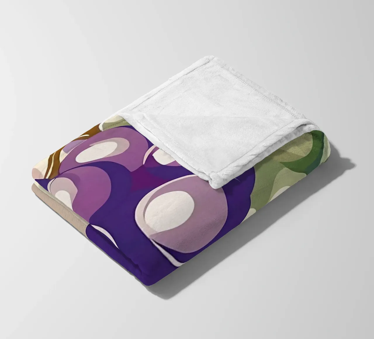 Uva_stile_A_4 coperta in pile da Pink- und LoveArt by LK