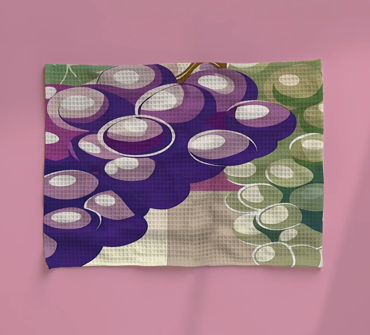 Uva_stile_A_4 canovaccio da cucina da Pink- und LoveArt by LK