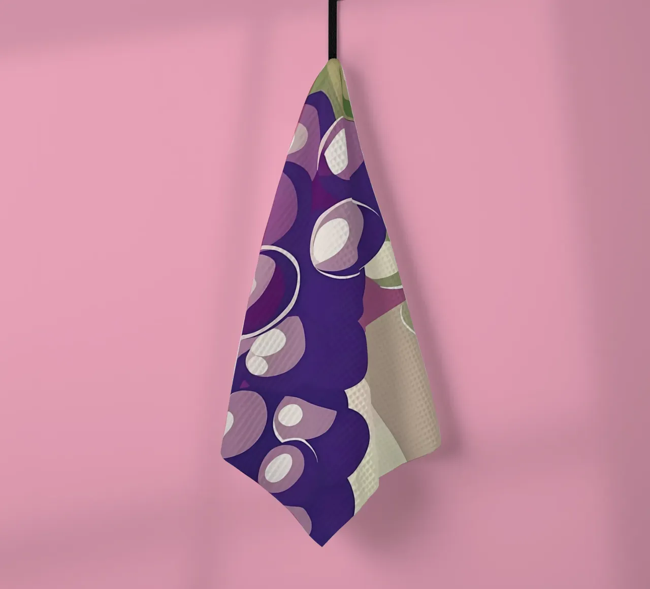 Uva_stile_A_4 canovaccio da cucina da Pink- und LoveArt by LK