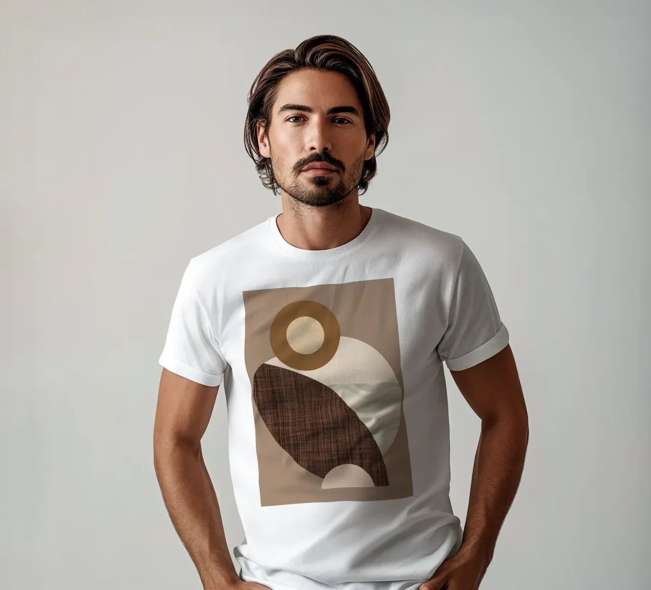 Forme della terra t-shirt da Aiden Garcia