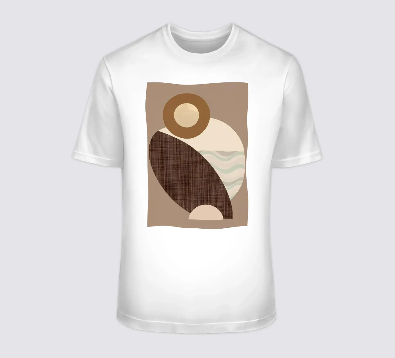 Forme della terra t-shirt da Aiden Garcia