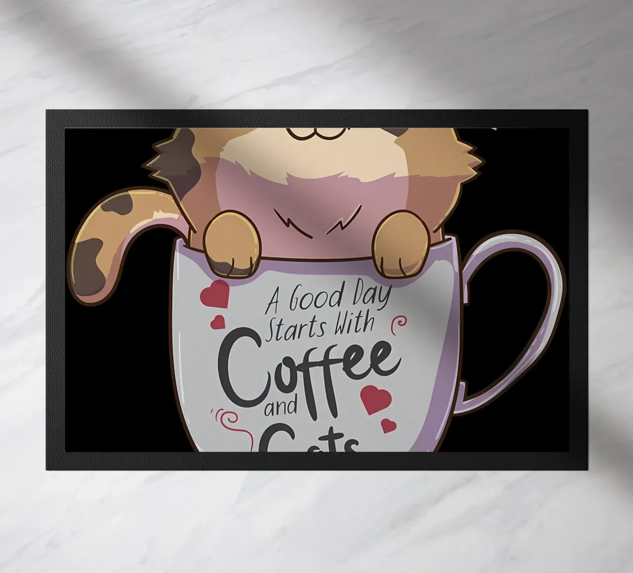 Gatto al caffè zerbino da Bartosz Powalka