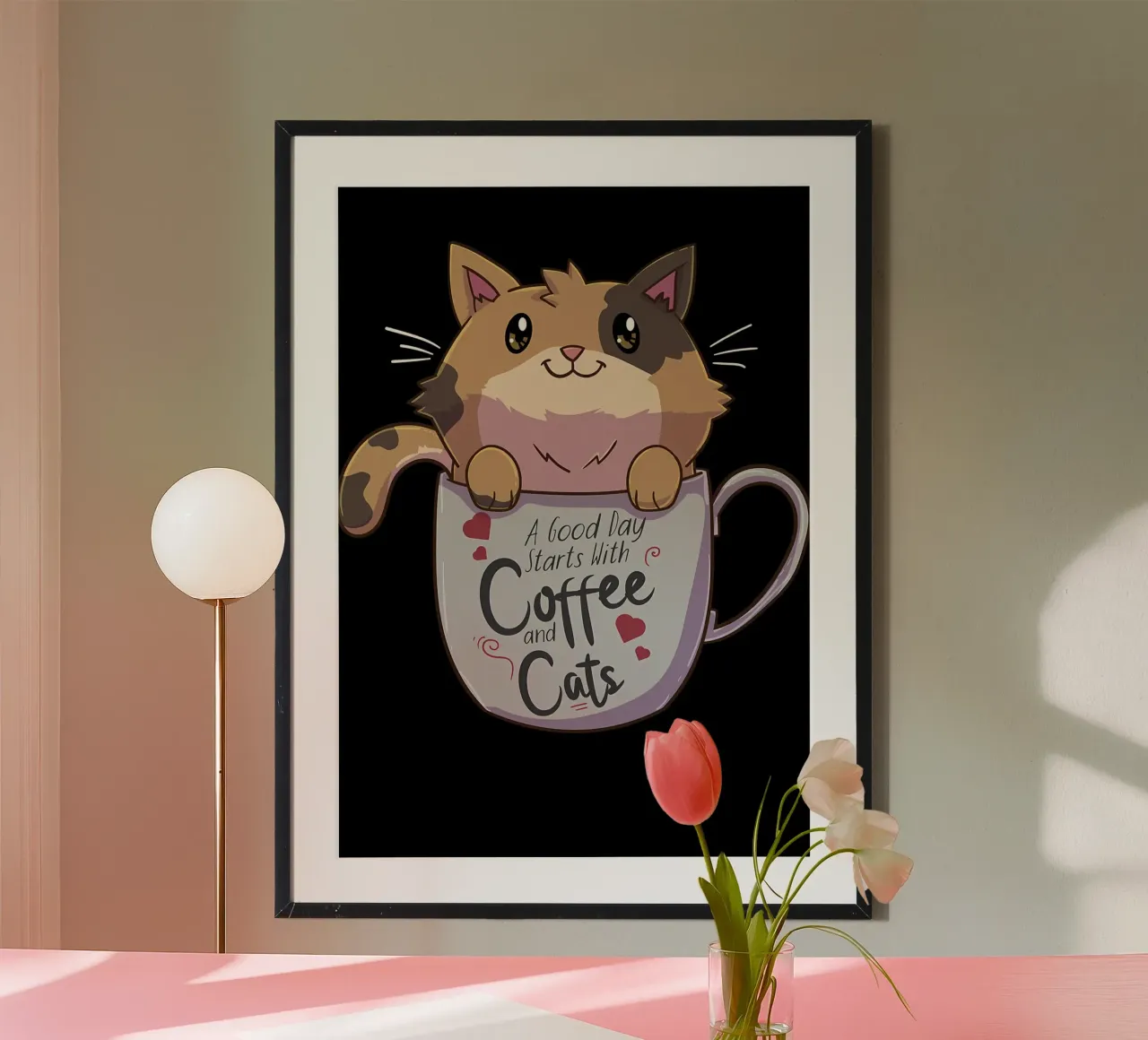 Gatto al caffè carta hahnemühle da Bartosz Powalka