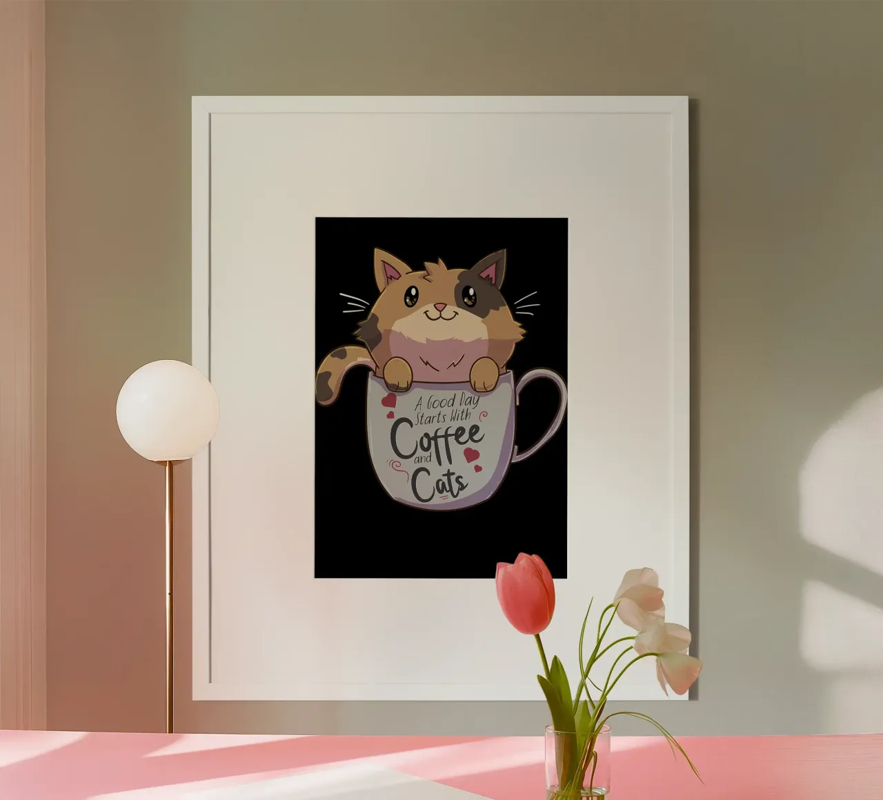 Gatto al caffè carta hahnemühle da Bartosz Powalka