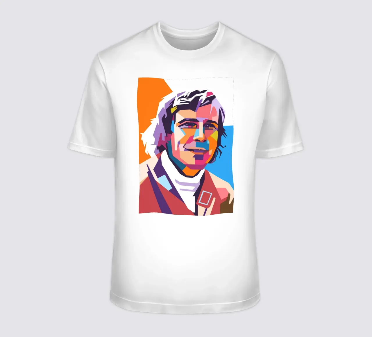 James Hunt formula one legend t-shirt by Hantamrata