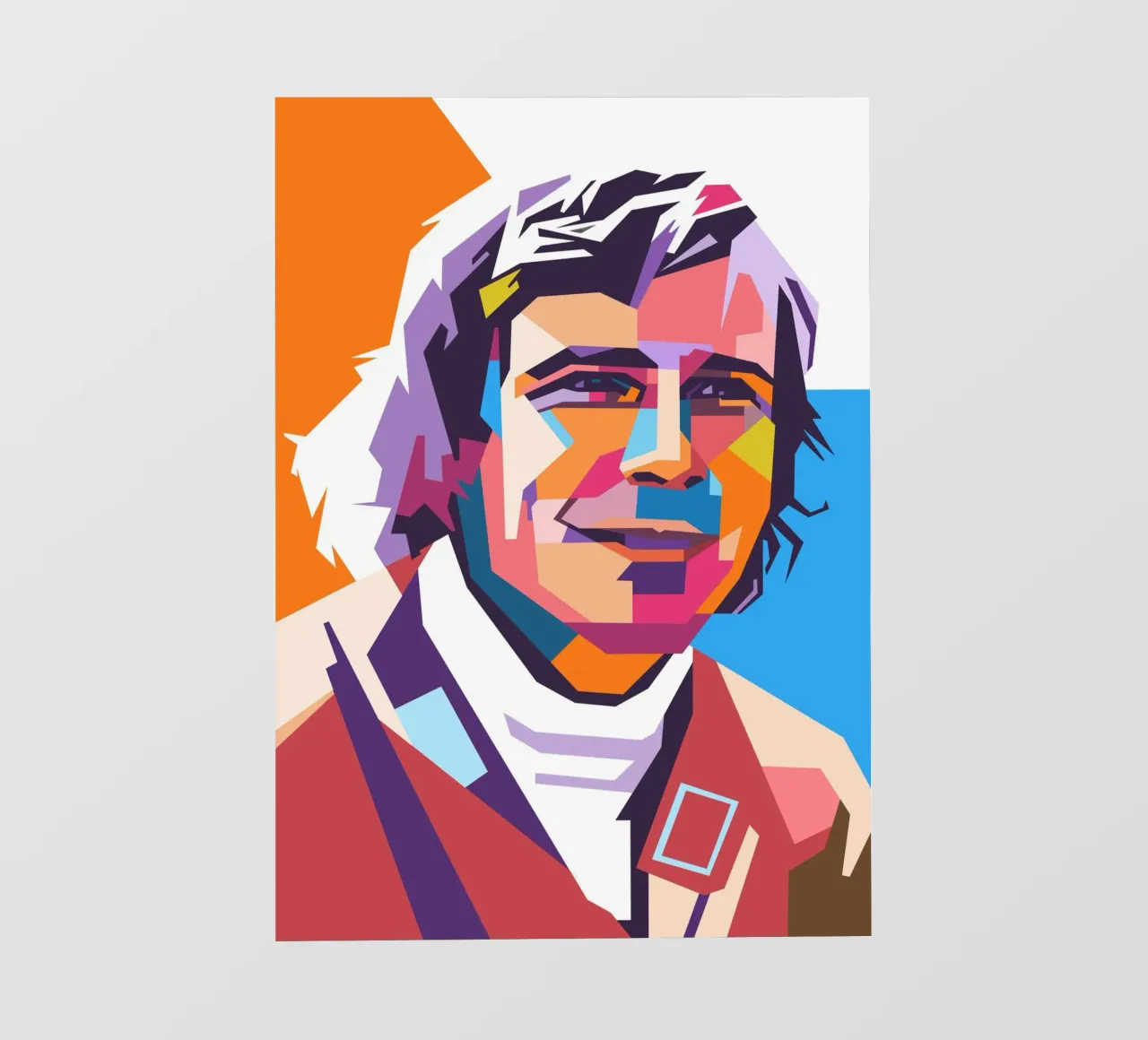 James Hunt formula one legend photo wallpaper by Hantamrata