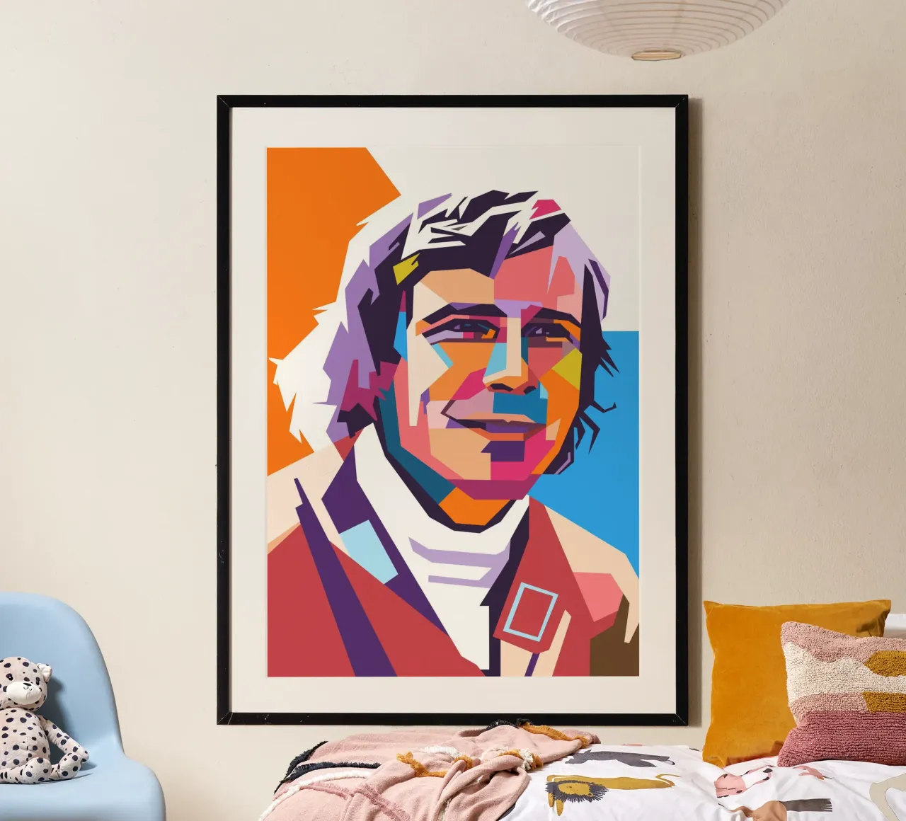 James Hunt formula one legend hahnemühle by Hantamrata