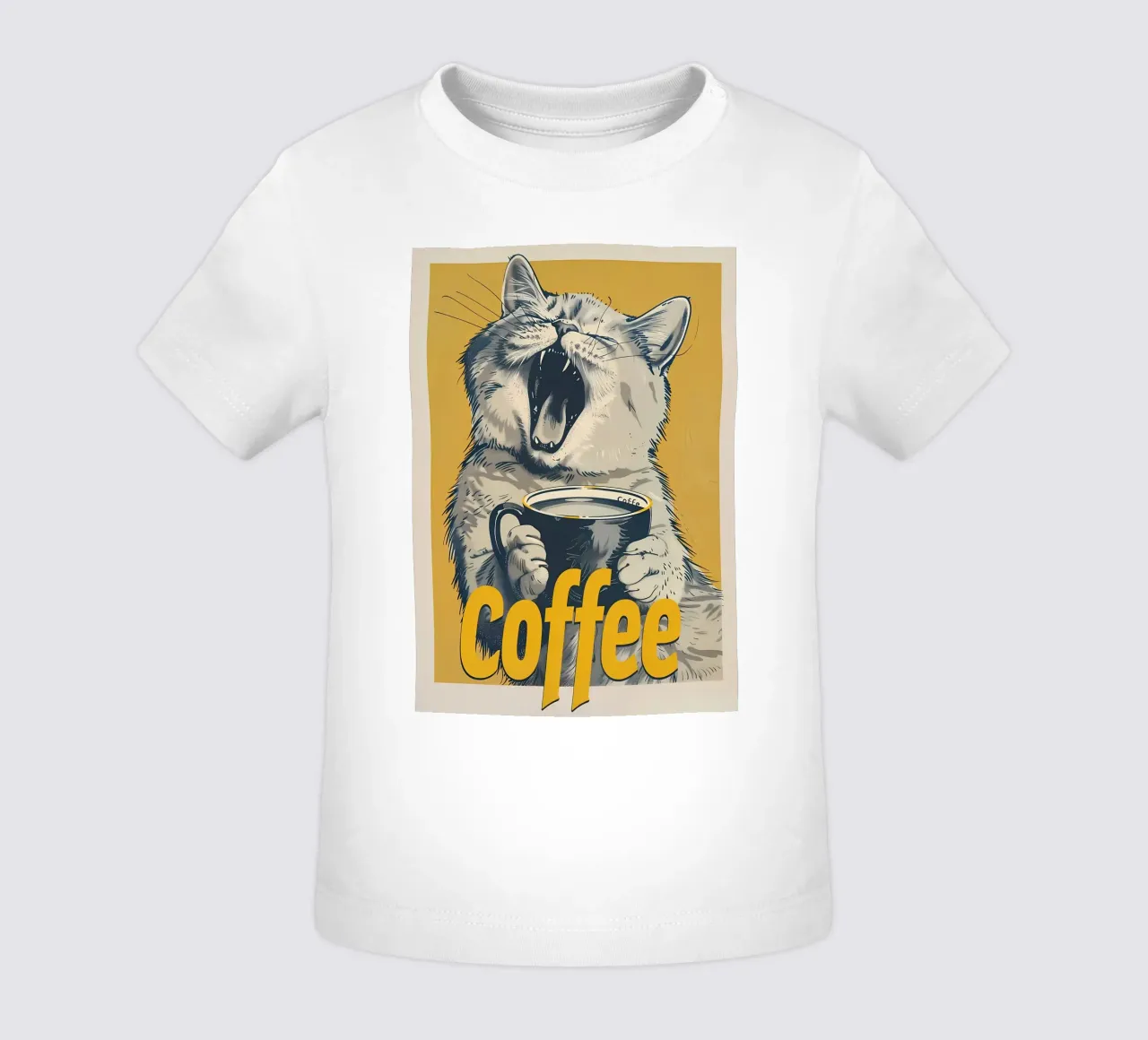 Tazza di caffè maglietta neonato da Bartosz Powalka