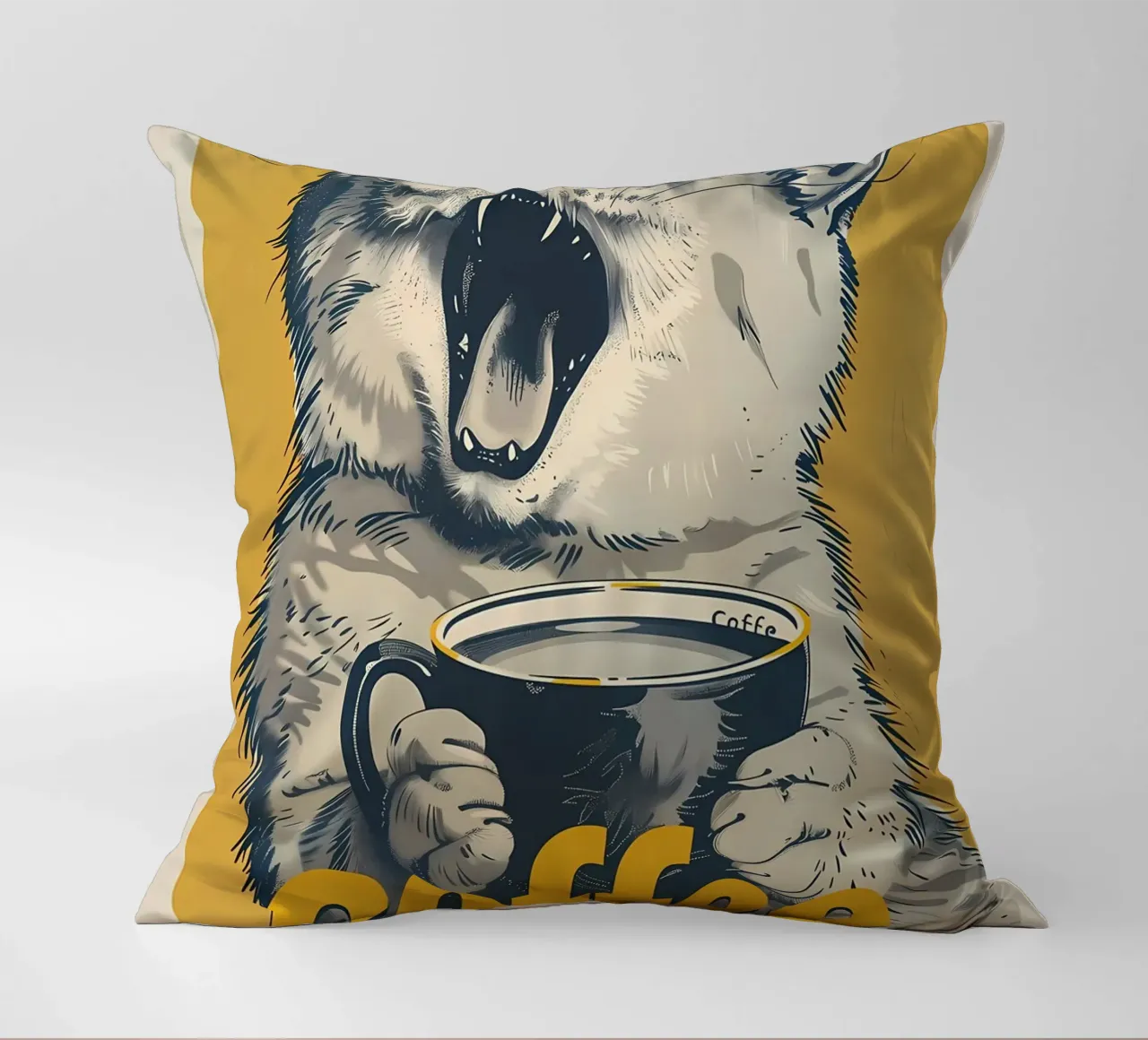 Tazza di caffè cuscino da Bartosz Powalka