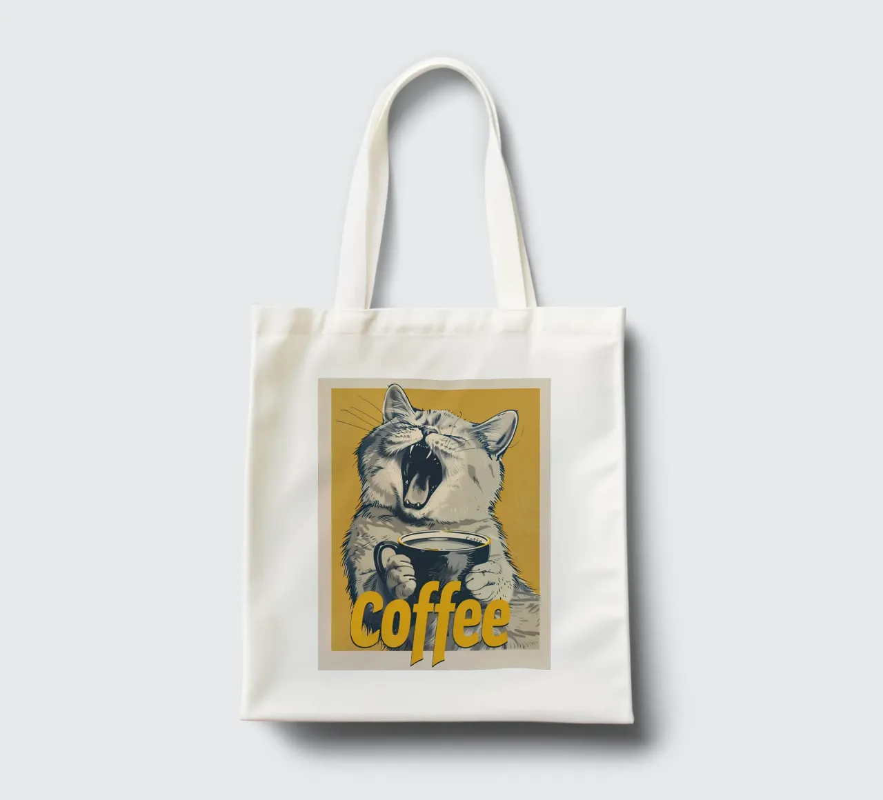 Tazza di caffè borsa in juta da Bartosz Powalka