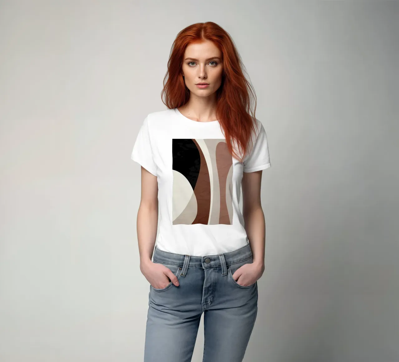 ORGANIC ABSTRACT 227D t-shirt by Aiden Garcia