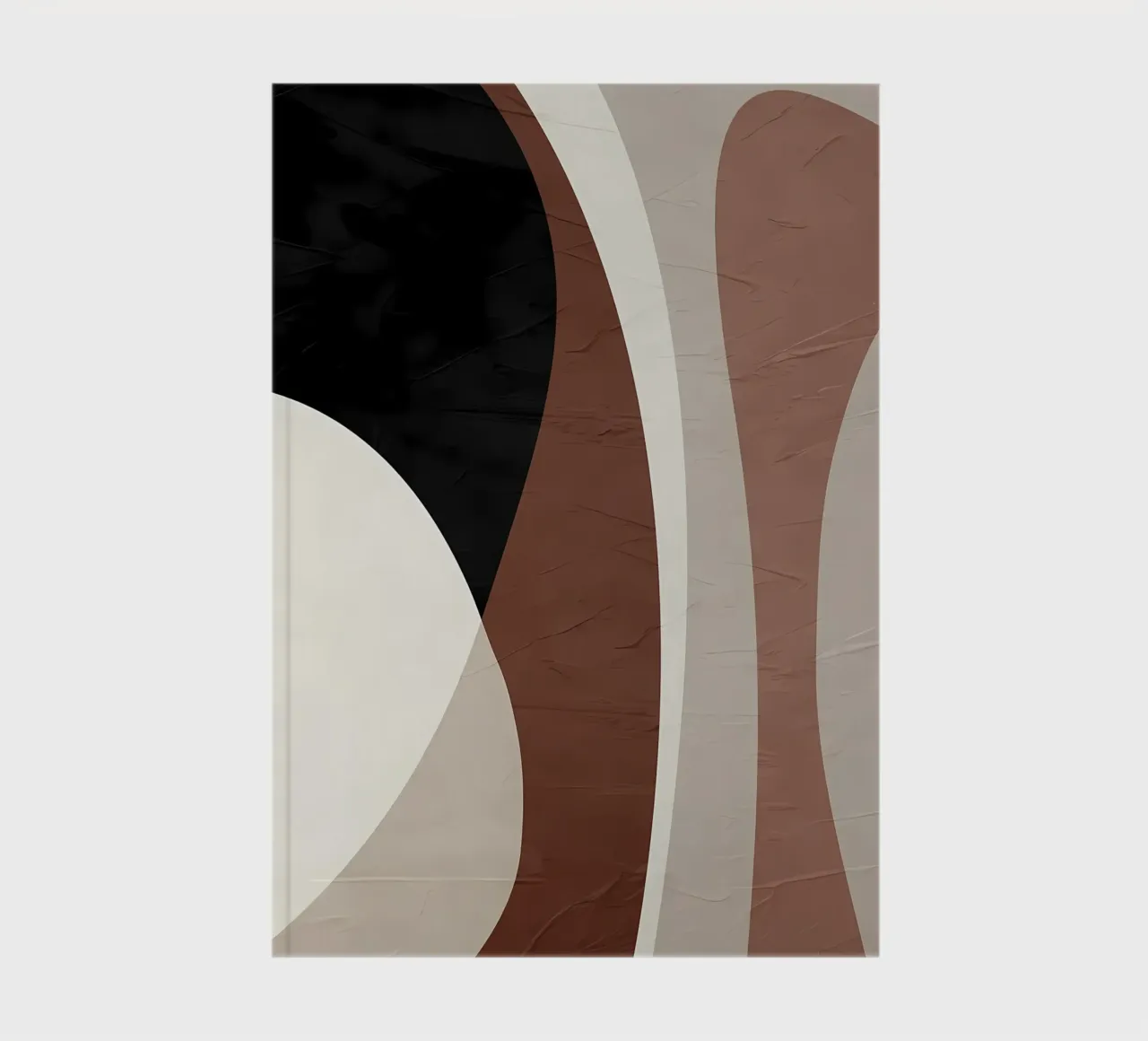 ORGANIC ABSTRACT 227D notebook by Aiden Garcia