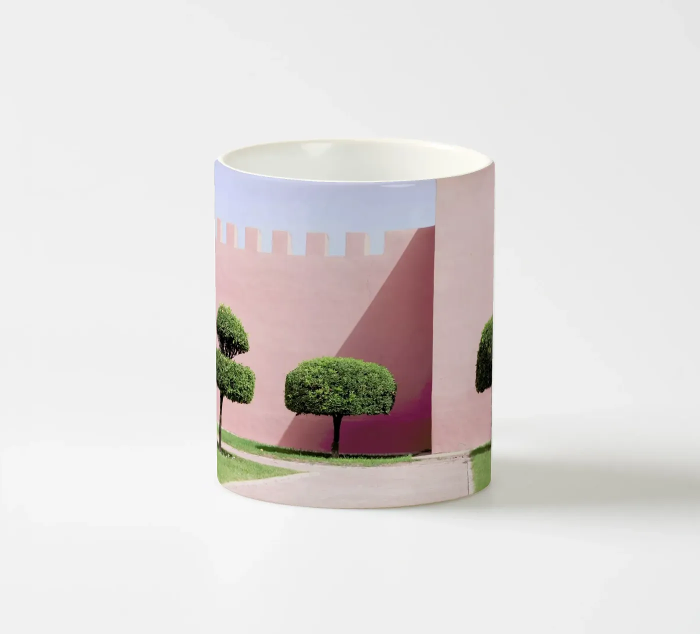 Three Trees ceramic mug by Rupert Höller