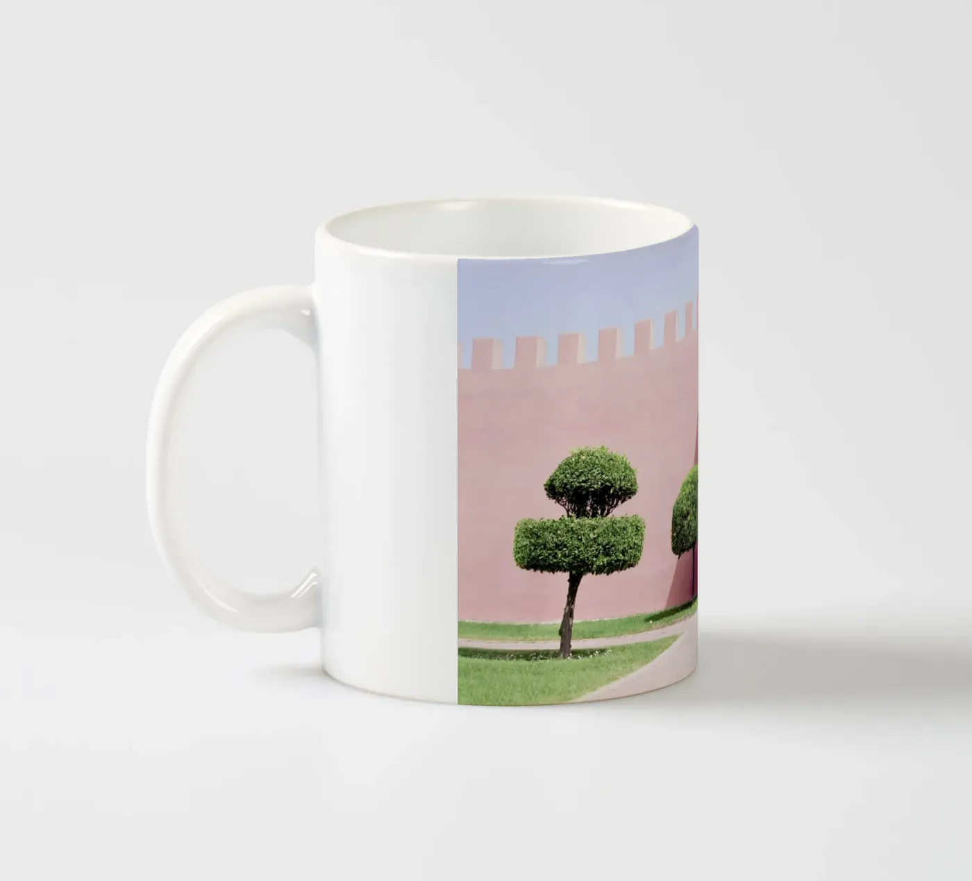 Three Trees ceramic mug by Rupert Höller