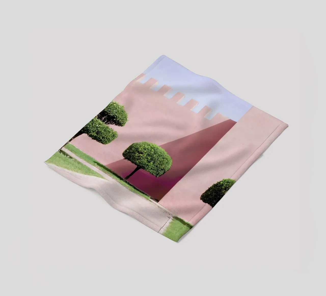 Three Trees fleece blanket by Rupert Höller