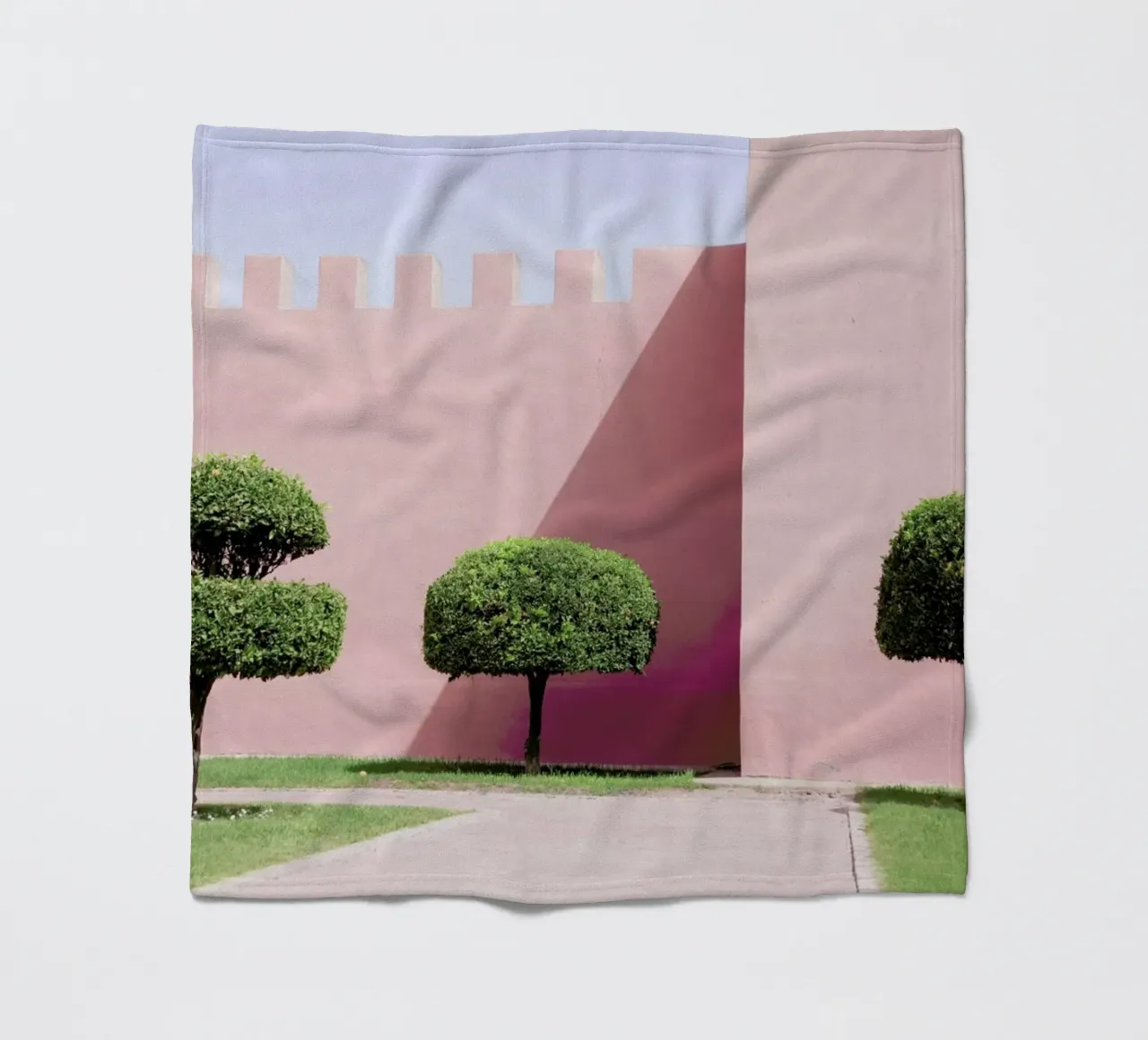 Three Trees fleece blanket by Rupert Höller