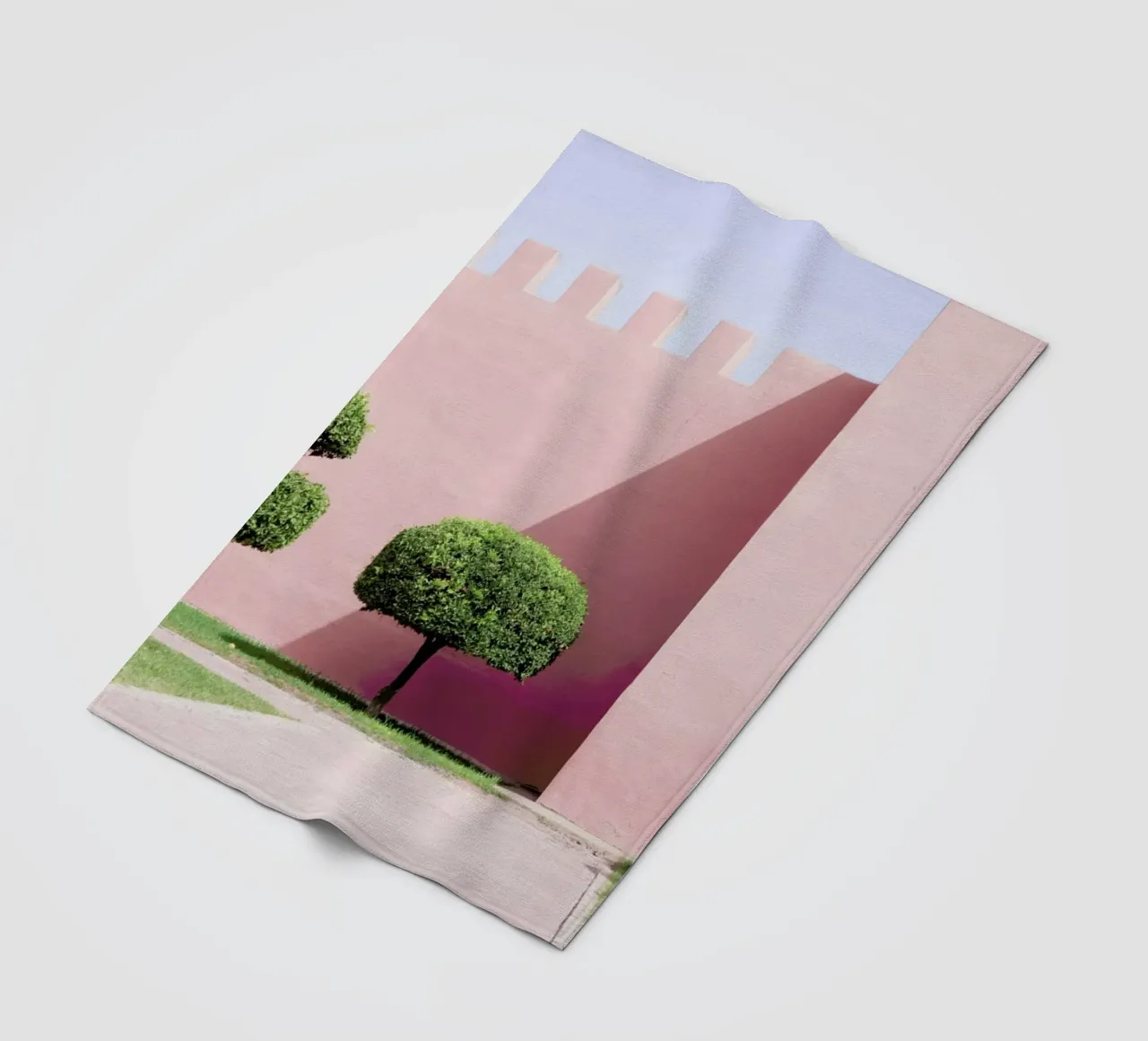 Three Trees fleece blanket by Rupert Höller