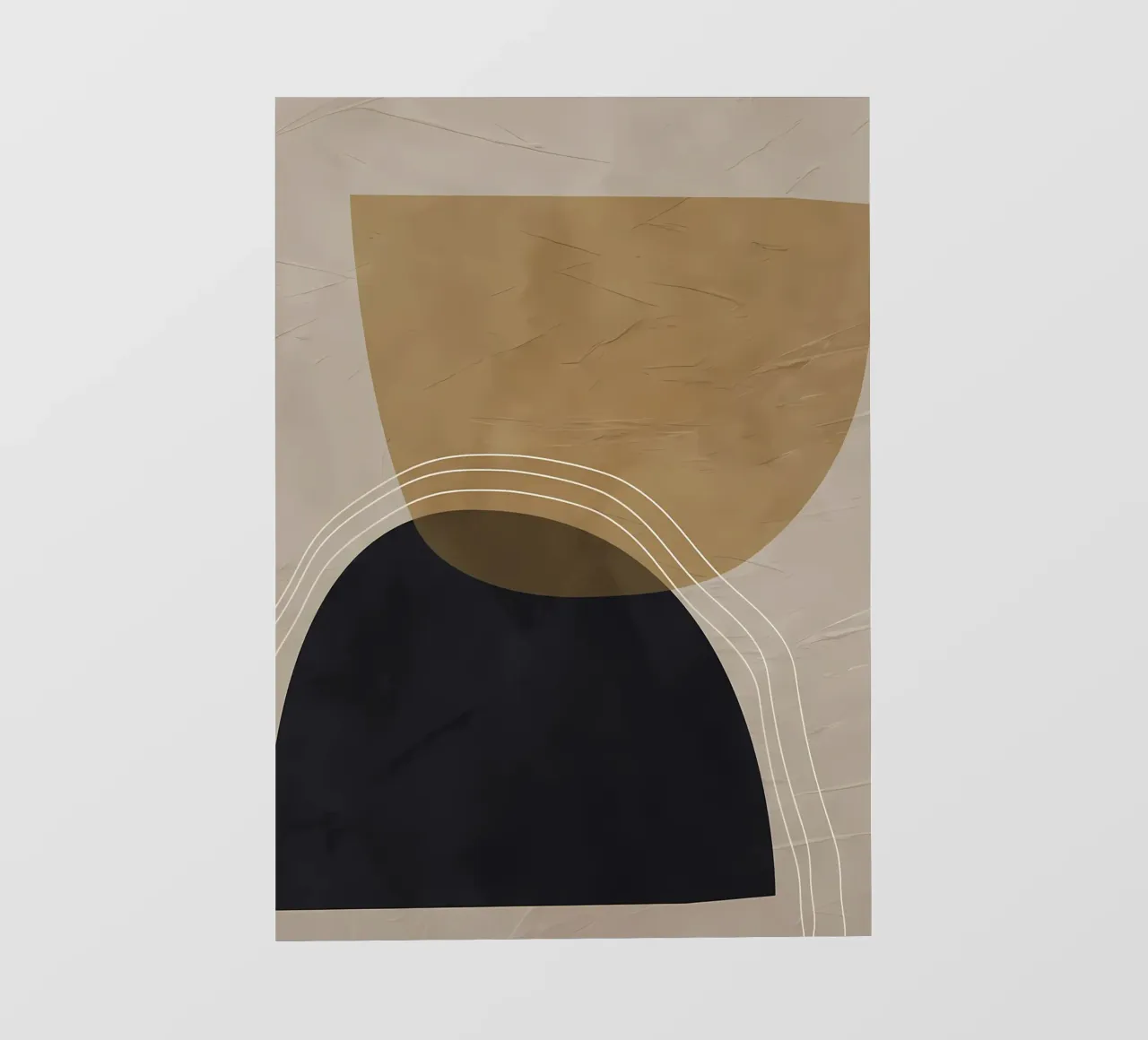 FORME ORGANICHE ASTRATTE telo in pvc da Aiden Garcia