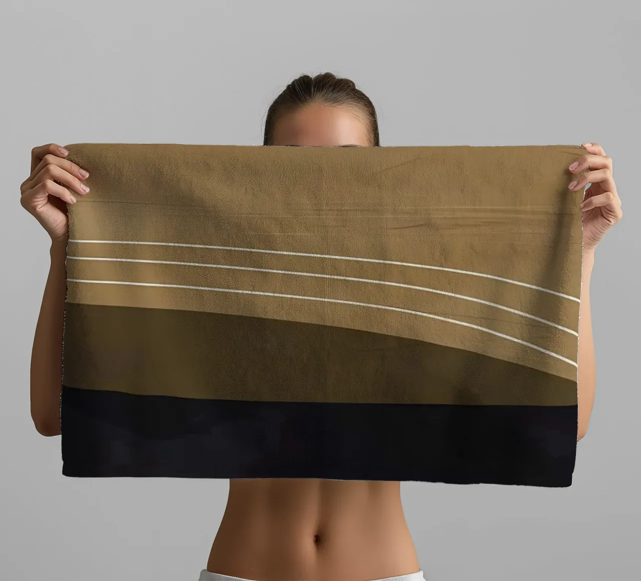 FORME ORGANICHE ASTRATTE asciugamano da bagno da Aiden Garcia