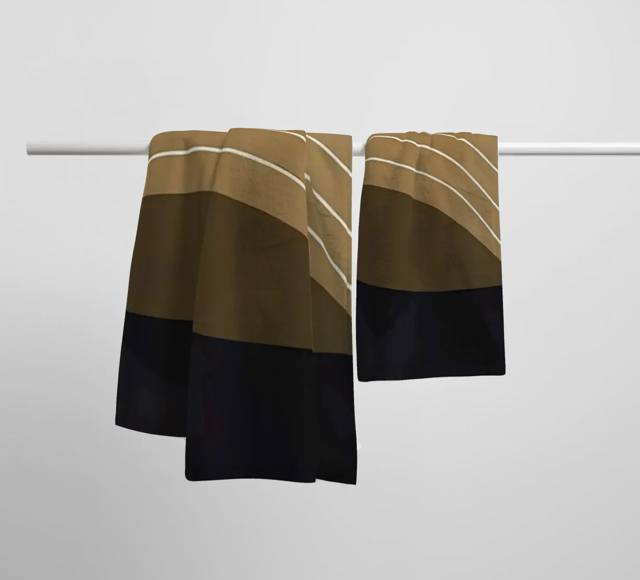 FORME ORGANICHE ASTRATTE asciugamano da bagno da Aiden Garcia