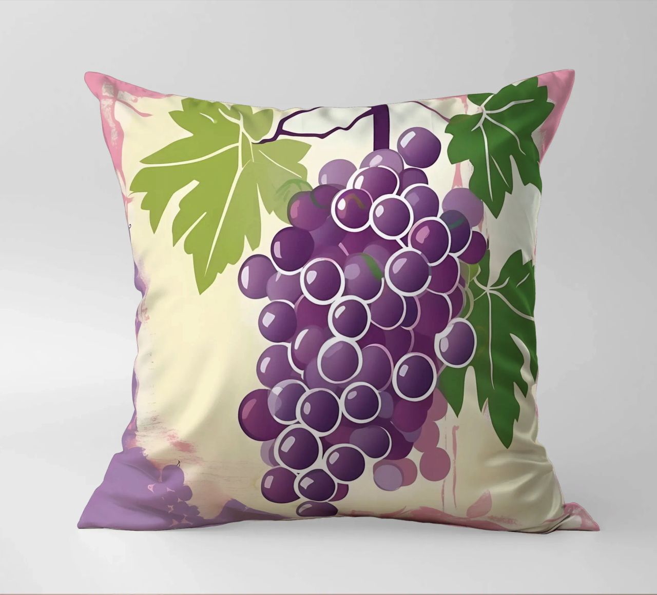 Uva_stile_A_5 cuscino da Pink- und LoveArt by LK