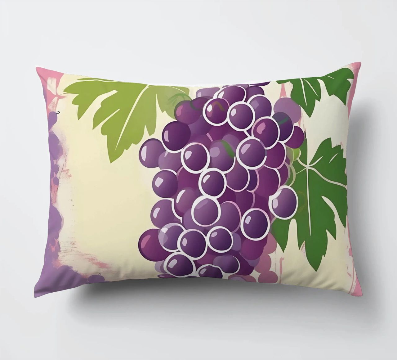 Uva_stile_A_5 cuscino da Pink- und LoveArt by LK