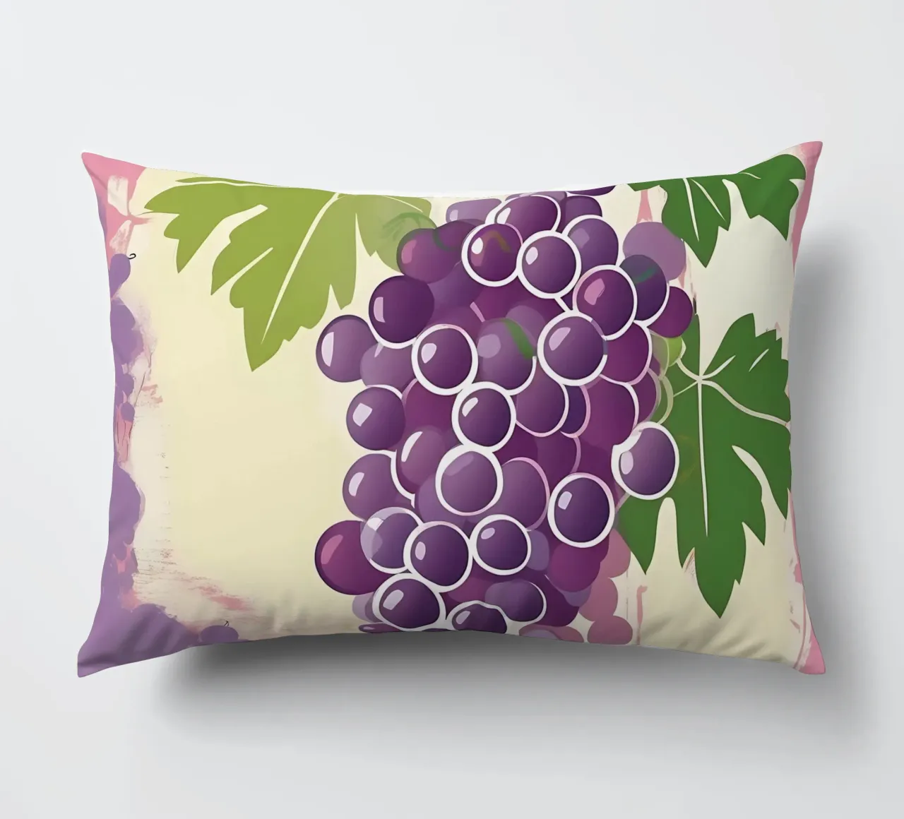 Uva_stile_A_5 cuscino da Pink- und LoveArt by LK