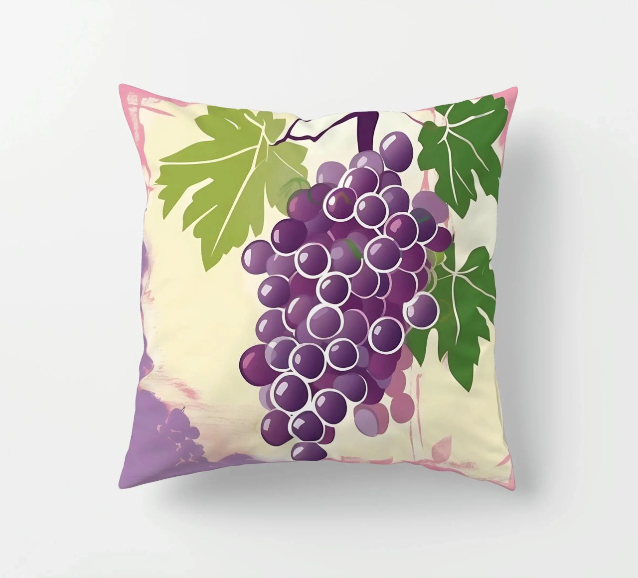 Uva_stile_A_5 cuscino da Pink- und LoveArt by LK